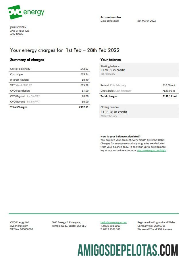 Para baxiar Projeto de lei de eletricidade e energia Ovo do Reino Unido, modelo Word e PDF